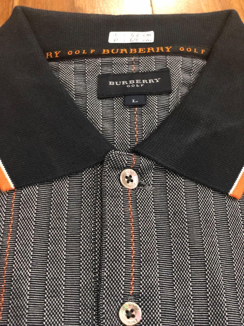 burberry golf polo shirt