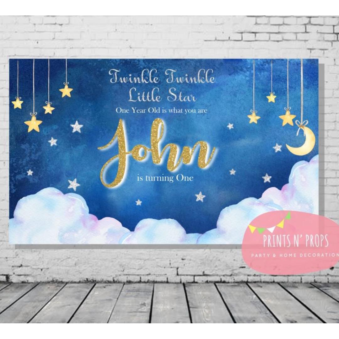 Printed And Personalised Pvc Banner For Birthday Party Decoration Dessert Table Backdrop Lifestyle Services Event Party Services On Carousell