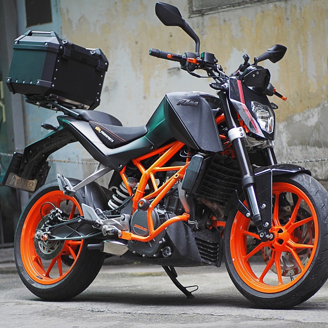 ktm duke 390 top case