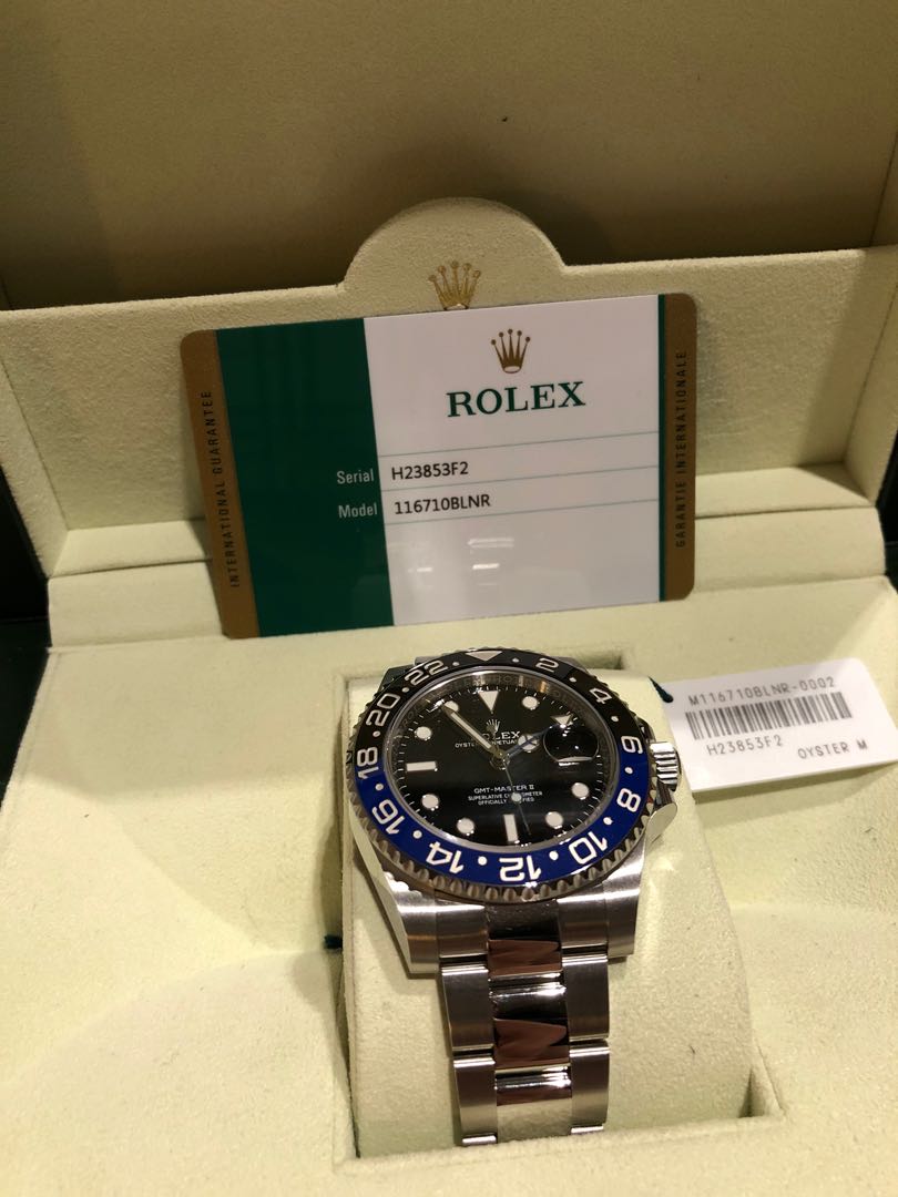 Rolex Batman, Luxury, Watches on Carousell