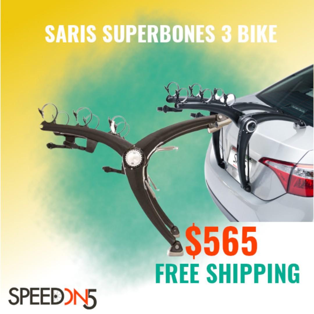 superbones 3 bike rack