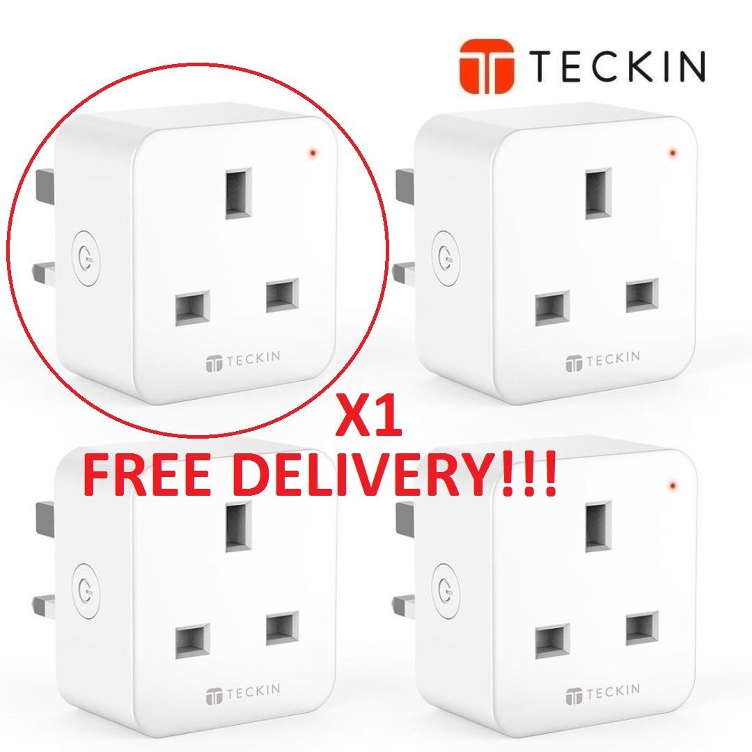 Teckin Smart Plug SP23 WiFi Remote Voice Control Sockets Works with Alexa  Google App&SmartThings No Hub Required Home Management - AliExpress