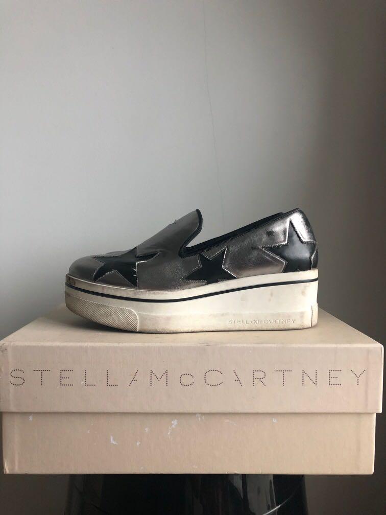 Stella McCartney Scarpa Plast Sneakers Gomma, Luxury, Apparel on