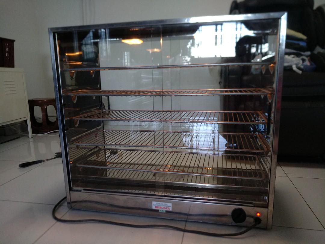 Reserved Table Top Food Warmer Display Cabinet For Pie And Puff Home Appliances Kitchenware On Carousell