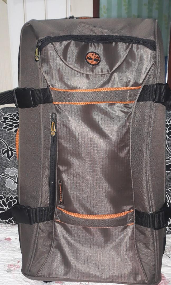 Timberland twin mountain wheeled duffel on sale
