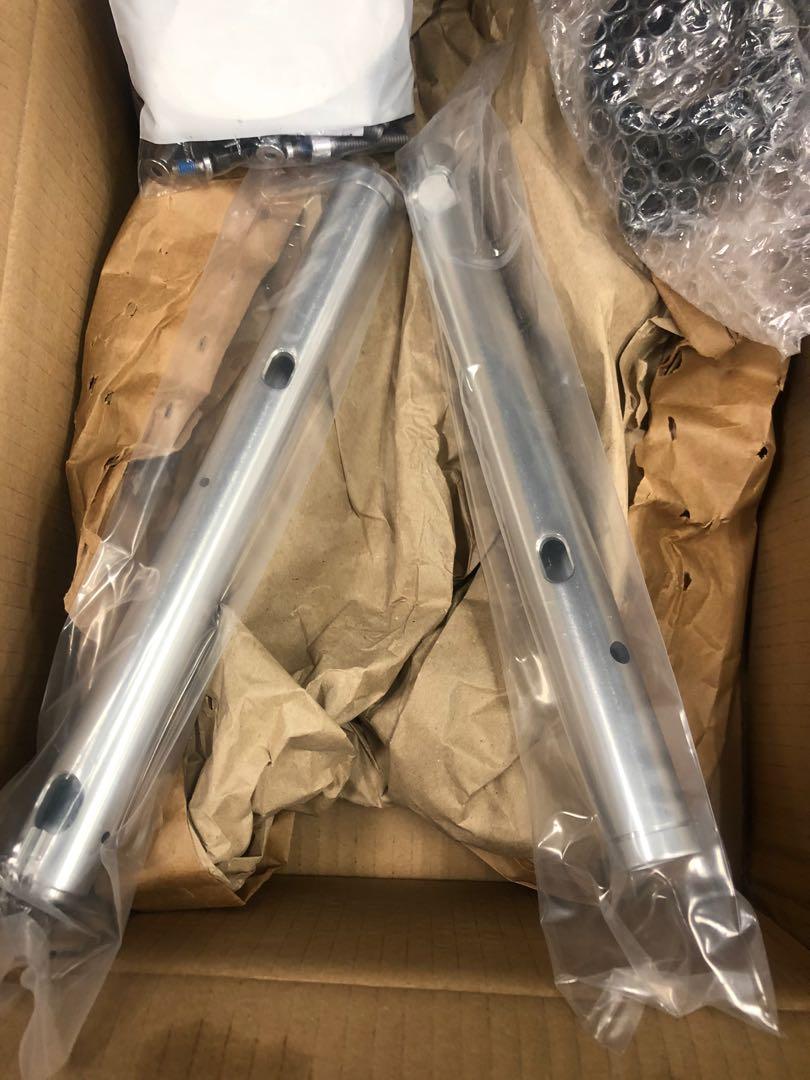 triumph bobber clip on handlebars