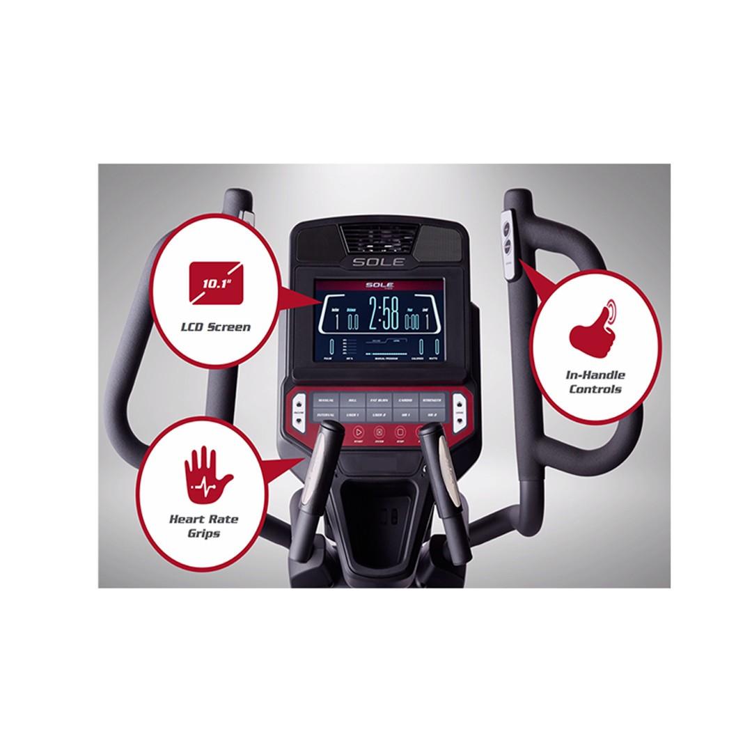 Underused Sole E95 Ultimate Elliptical Trainer for keeping fit and