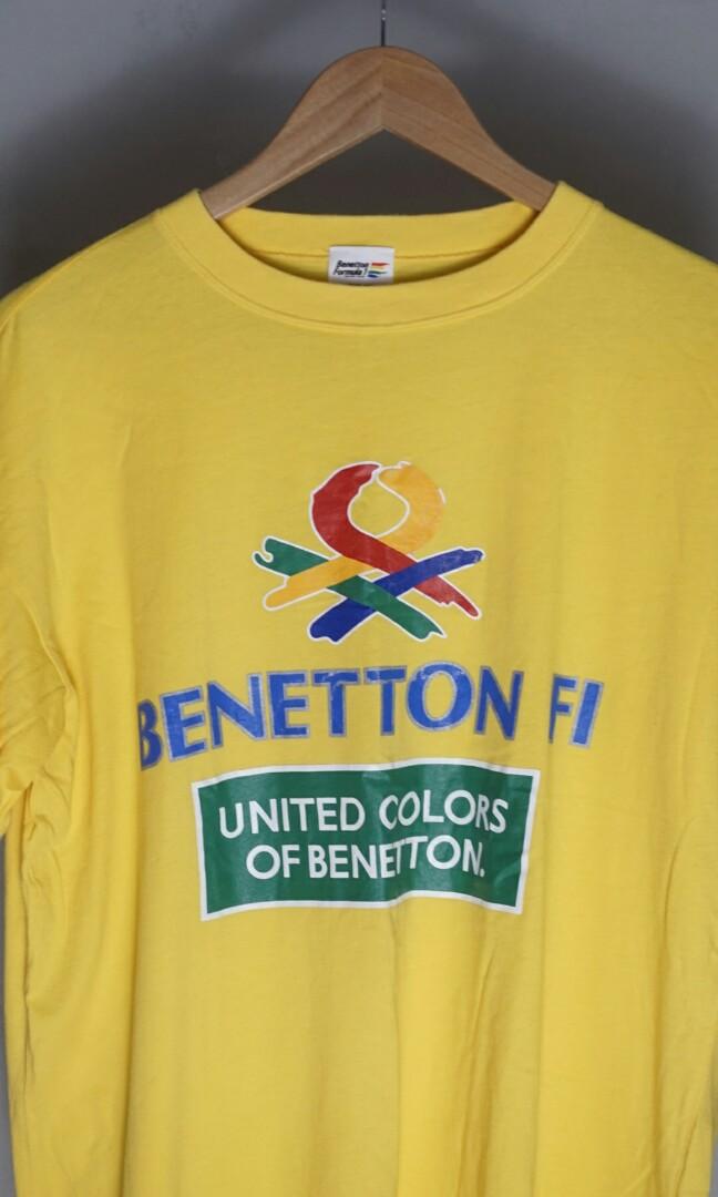 United Colors Of Benetton Formula 1 Fesyen Pria Pakaian Atasan Di Carousell