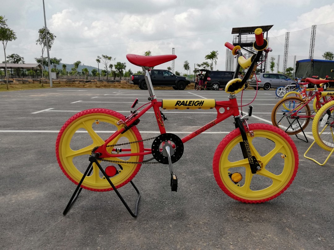 raleigh burner bmx
