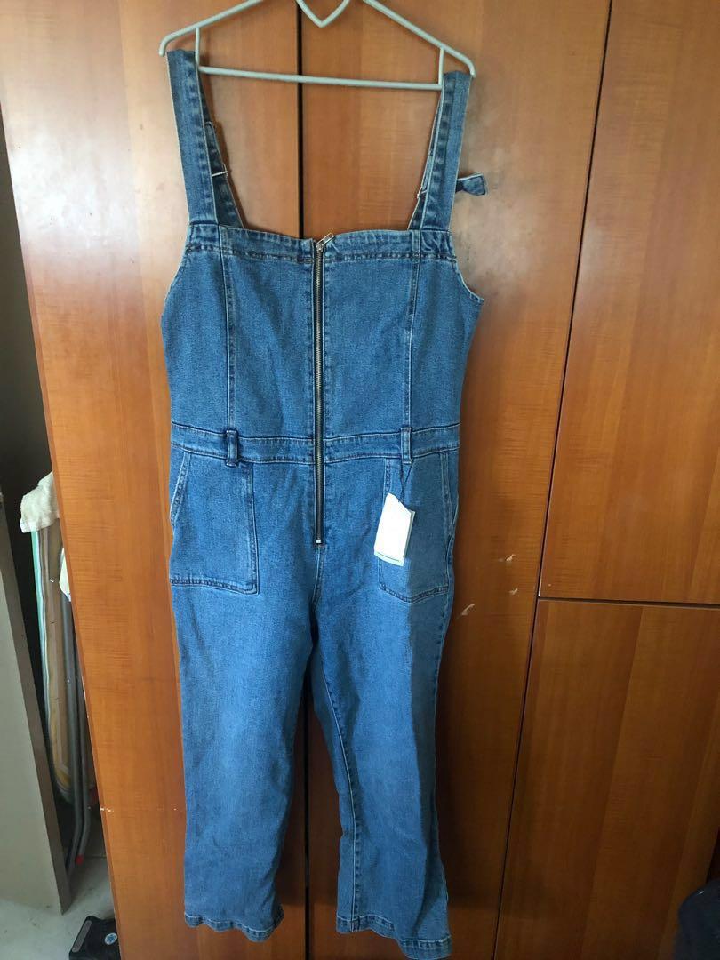 primark denim jumpsuit