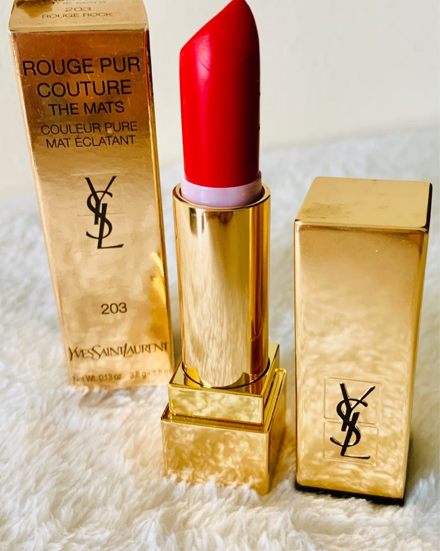 YSL Lipstick, Beauty & Personal Care, Face, Makeup on Carousell