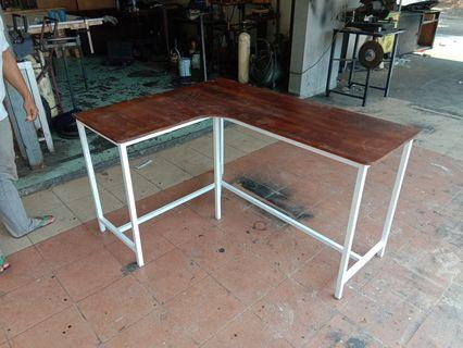 L Shape Writing Table