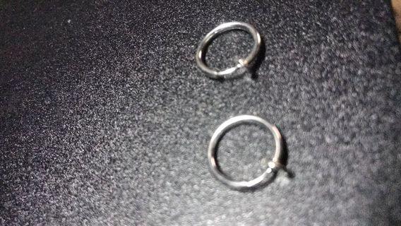 earrings stainless (no holes needed)for male and female
