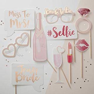 Bridal Shower Photo Booth Props