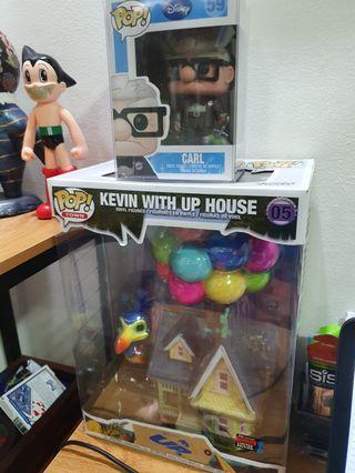 Funko Pop Carl + Kevin with UP House