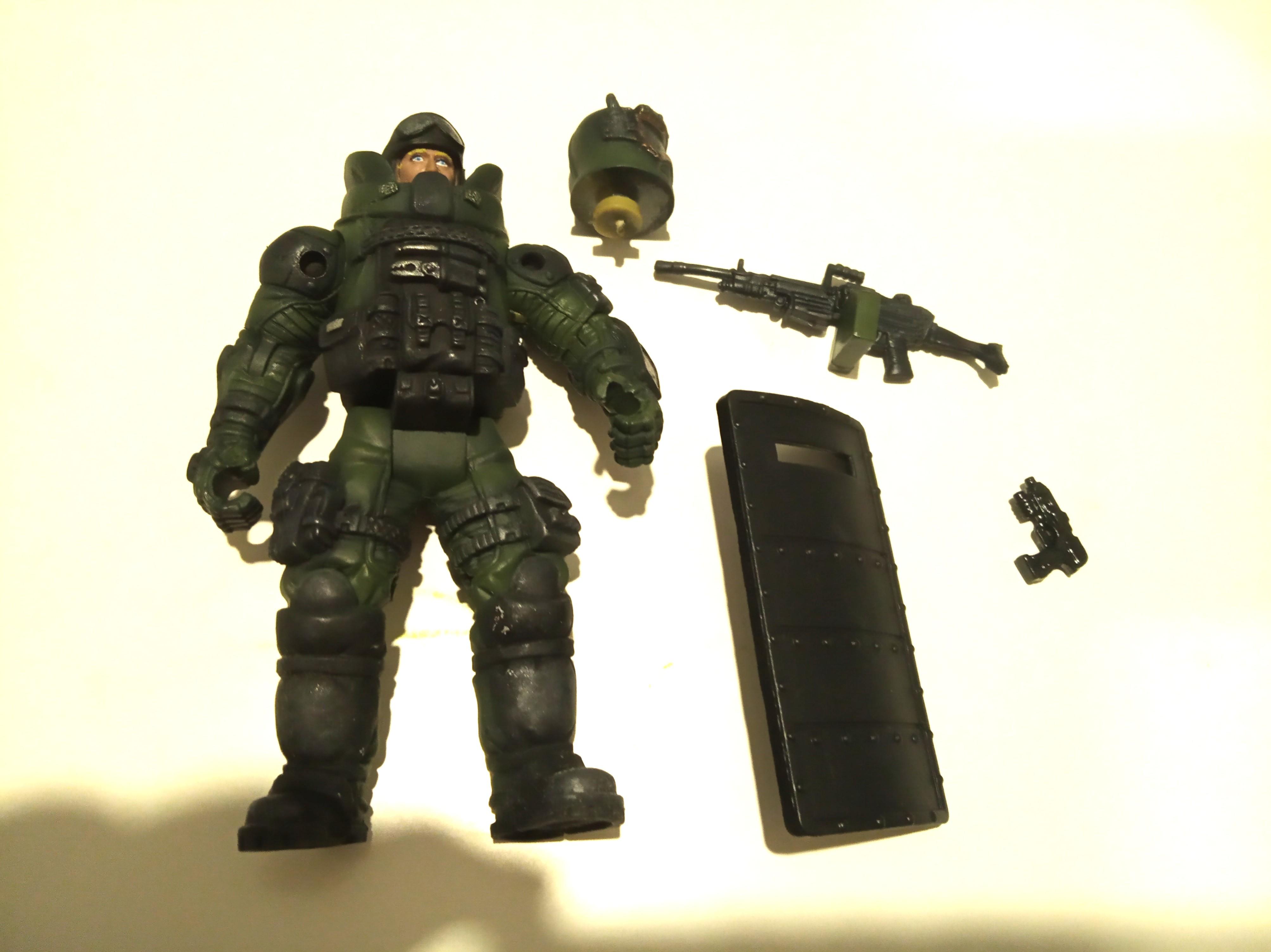 Custom military shop action figures