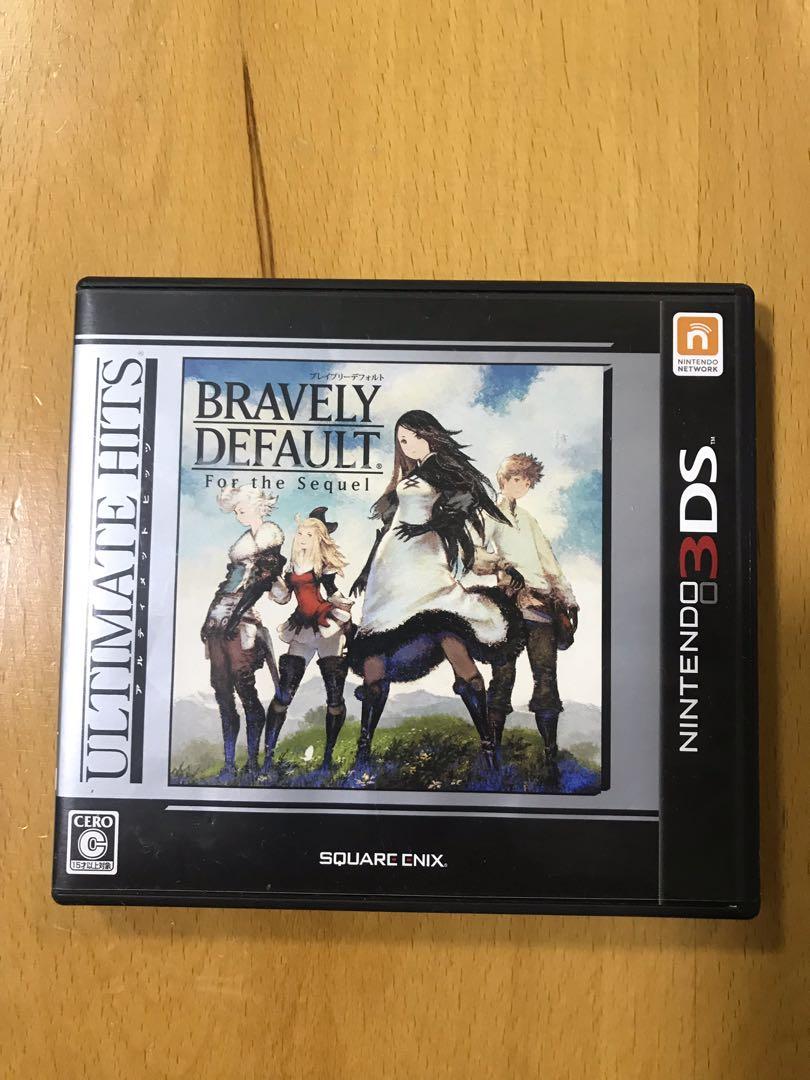 3ds Game Bravely Default For The Sequel Video Gaming Video Games On Carousell