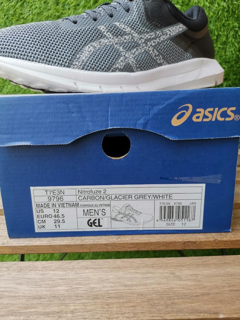 ASICS NITROFUZE 2 Men s Fashion Activewear on Carousell
