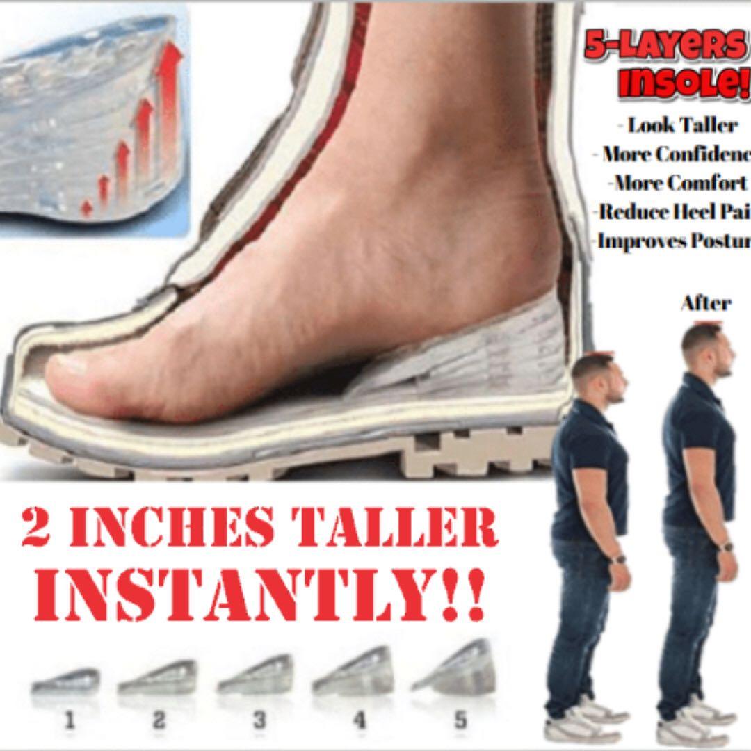 height increase pads