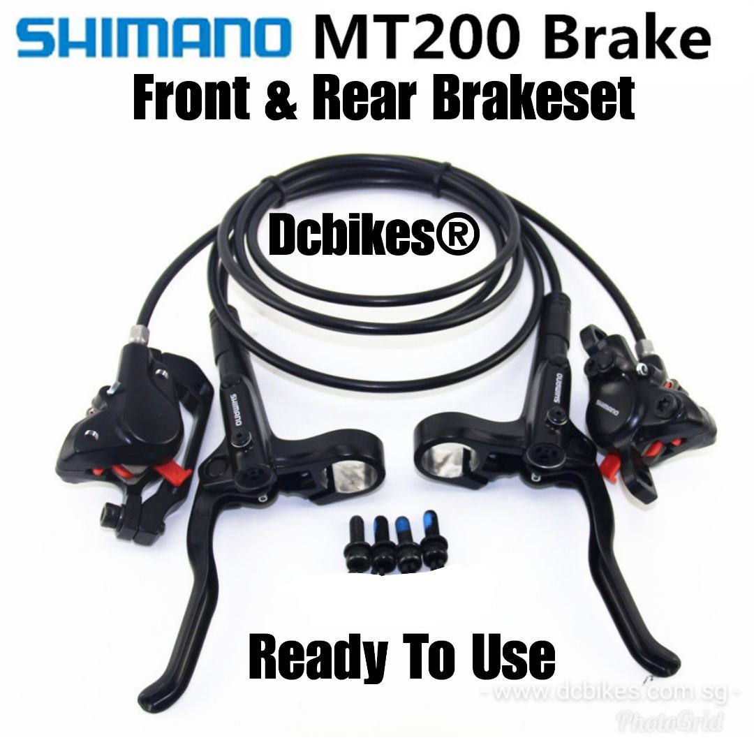 Shimano MT200 M315 MTB Bicycle Hydraulic Front and Rear