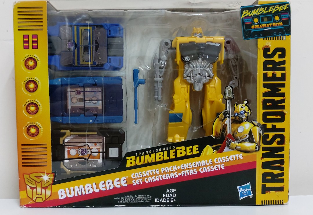 Transformers bumblebee deals cassette pack