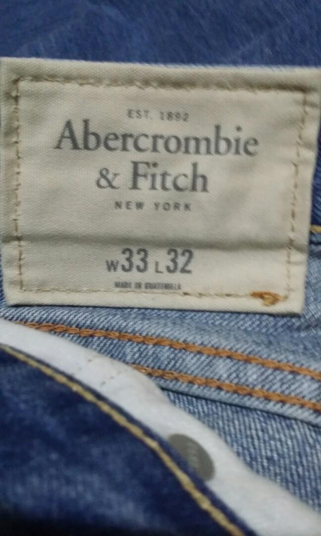 abercrombie and fitch mens jeans
