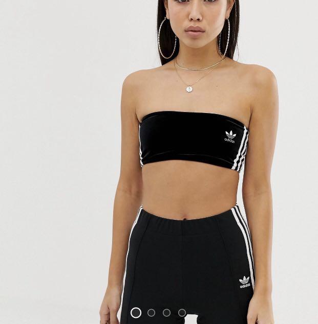 Adidas bandeau tube top clearance