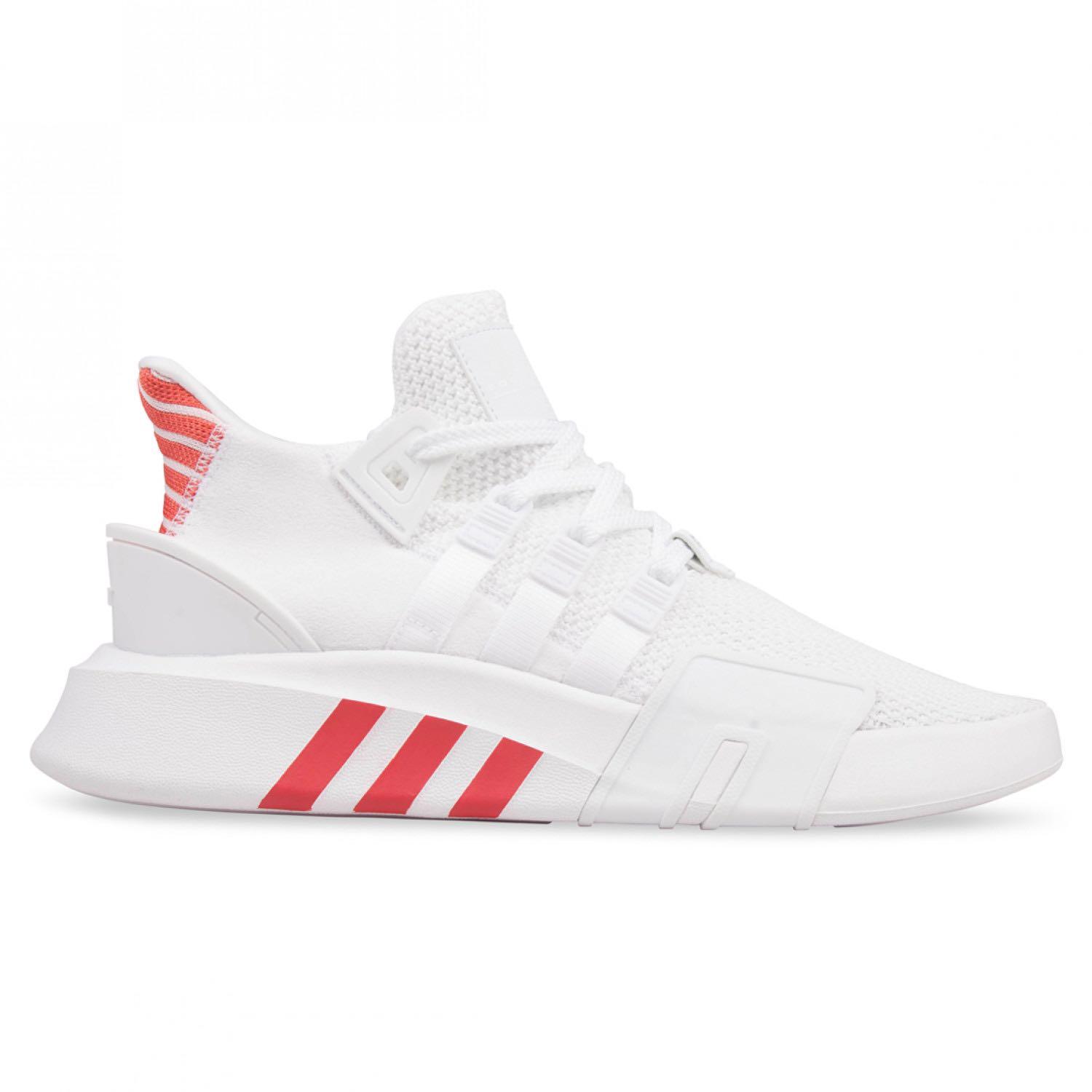 Adidas EQT BASK ADV WHITE, Women's Fashion, Footwear, Sneakers on Carousell