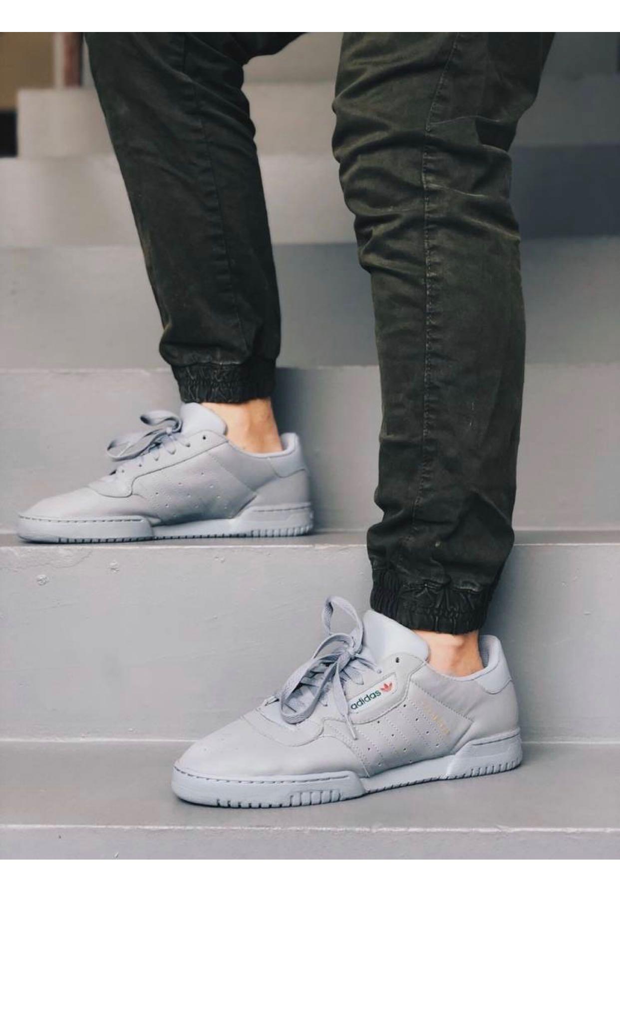 Adidas Yeezy Powerphase Calabasas Grey Women s Fashion Footwear Sneakers on Carousell