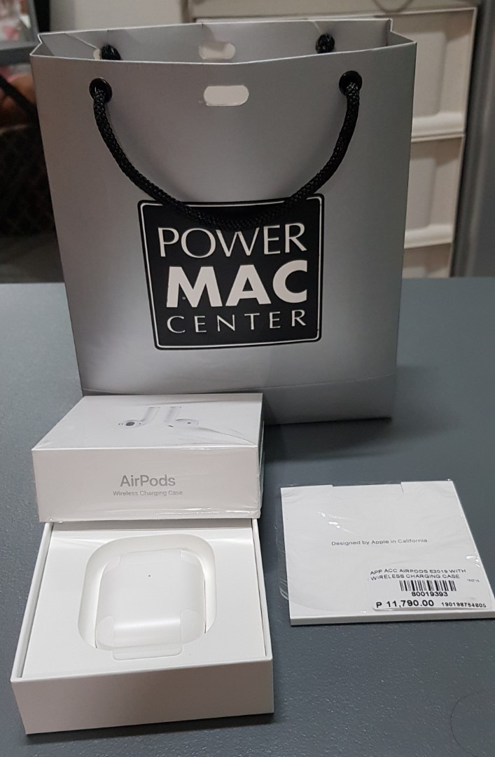 Airpods E2019 with wireless charging 