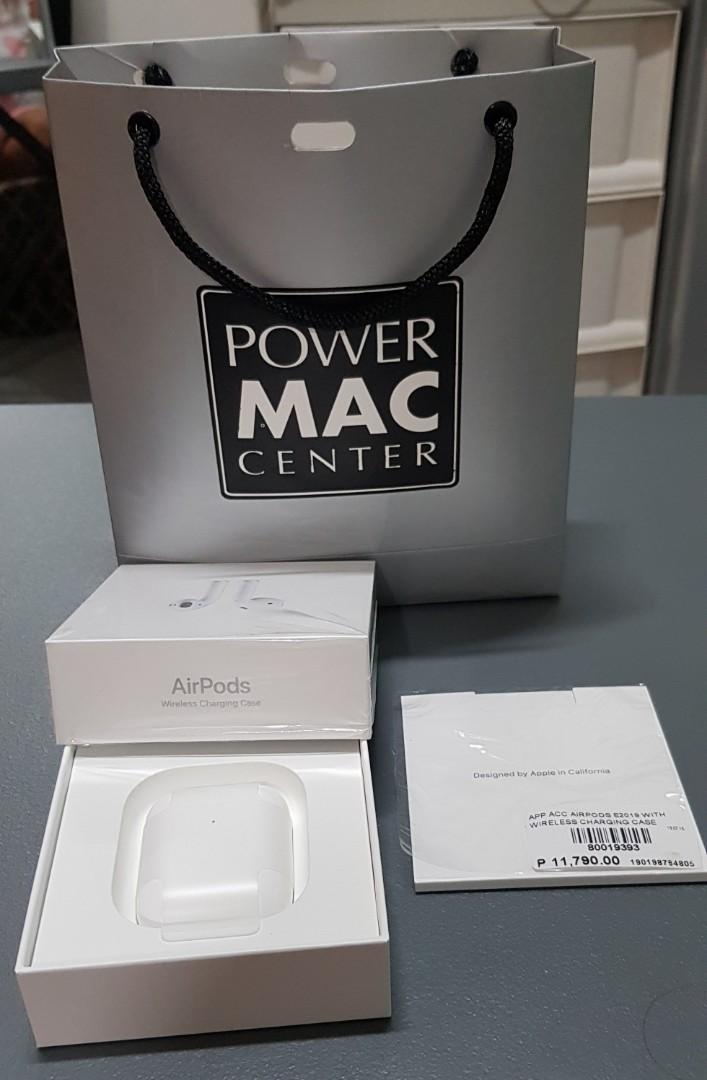 Airpods E2019 with wireless charging 