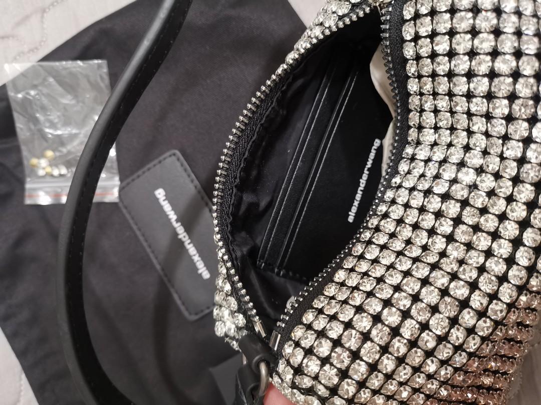 Chain mesh new arrivals rhinestone pouch