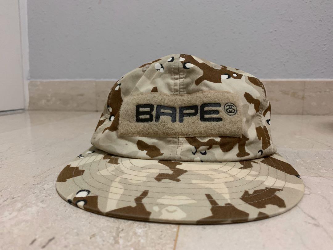 BAPE x STUSSY cap, Men's Fashion, Watches & Accessories, Caps 