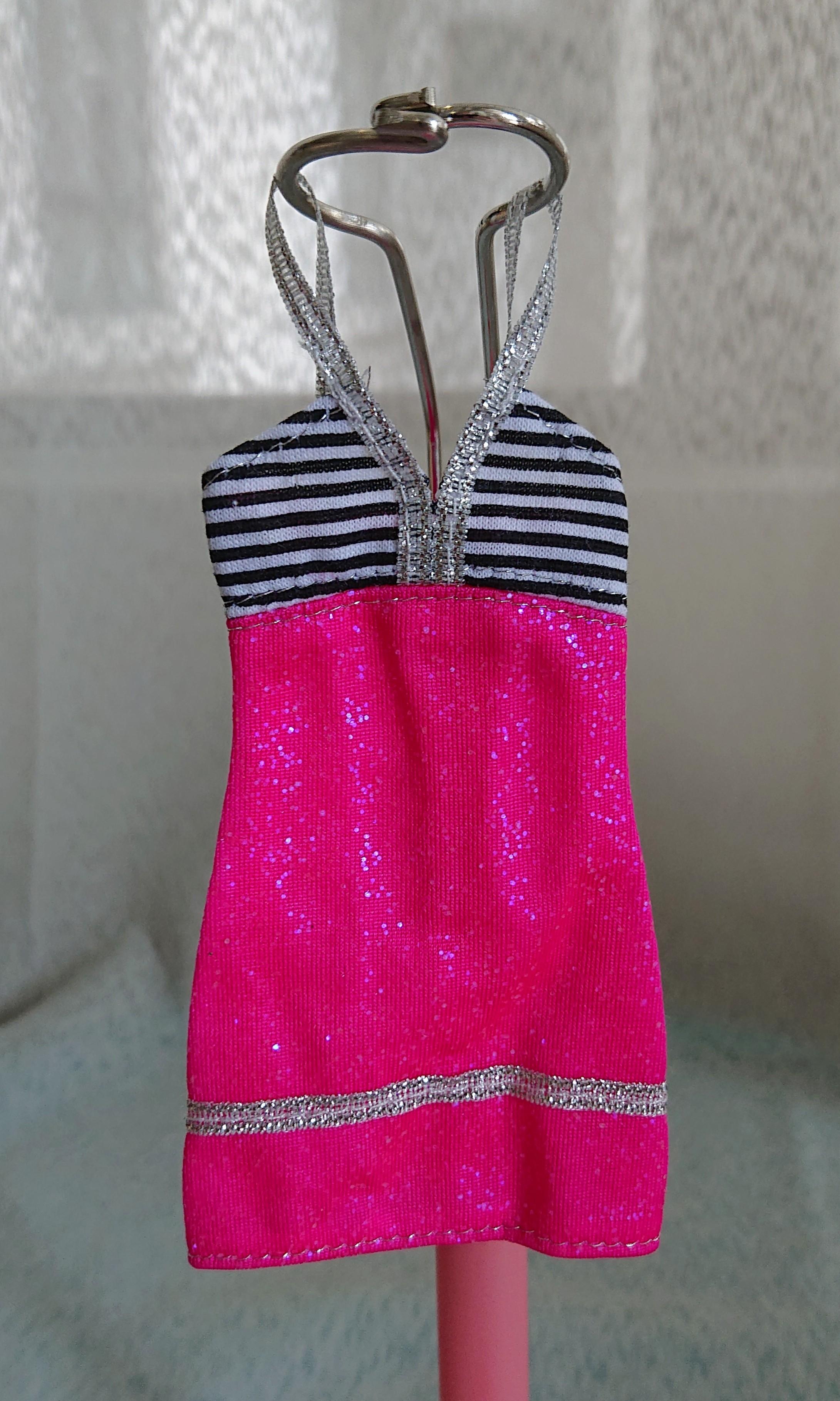 Barbie Hot Pink Sparkly Dress - Barbie Trademarks Color Inspired ...