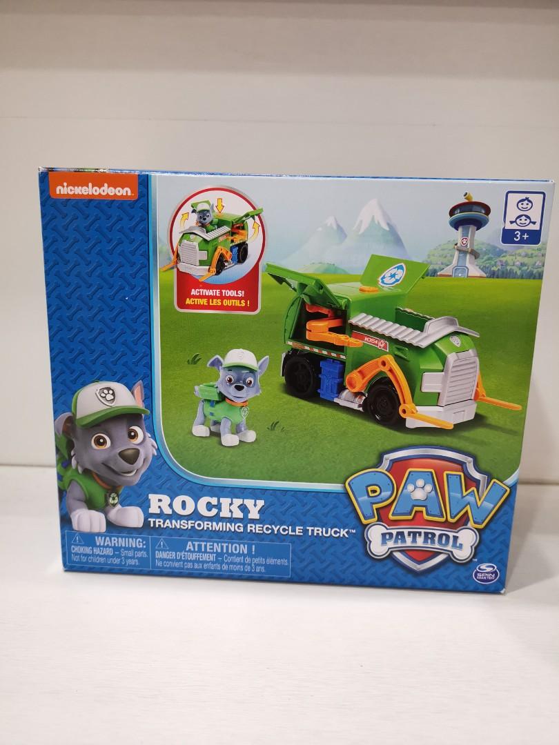 rocky transforming recycle truck