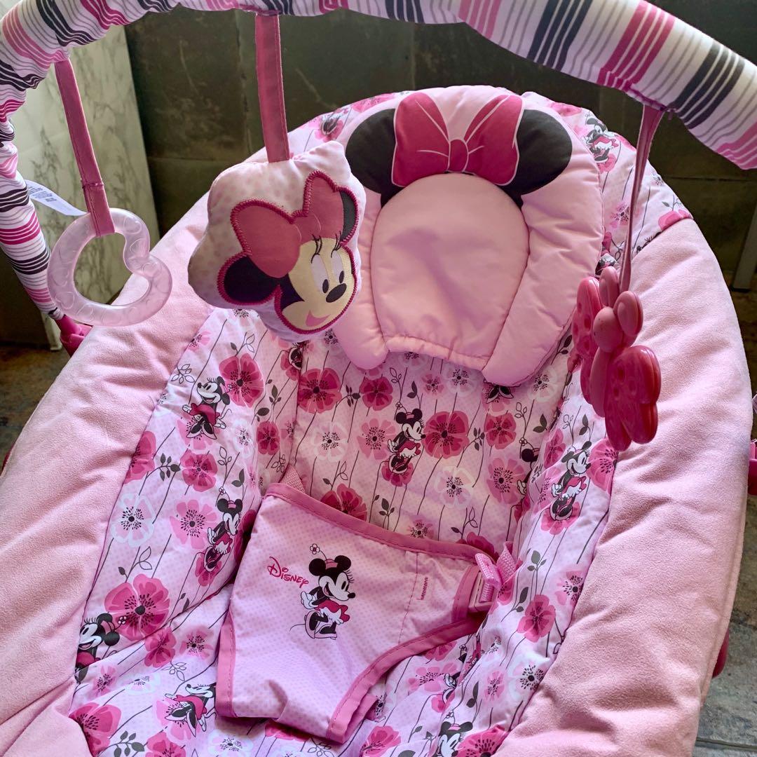 Bright Starts Disney Minnie Mouse Bouncer and Playskool Walker CAROU10 Babies Kids Infant Playtime on Carousell