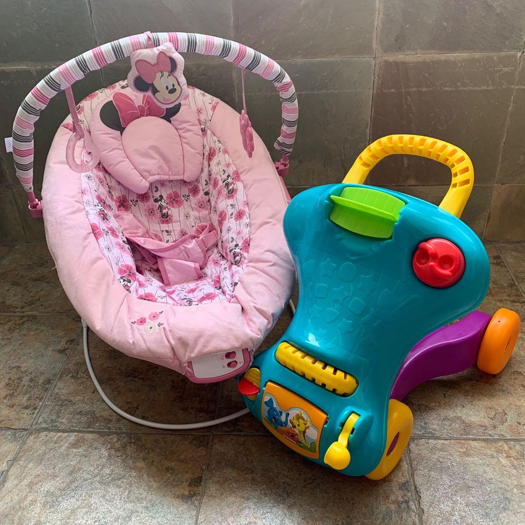 Minnie mouse walker and rocker deals
