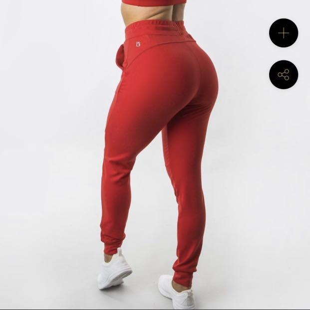 Buffbunny Jasmine Joggers in Salsa Size S Men s Fashion
