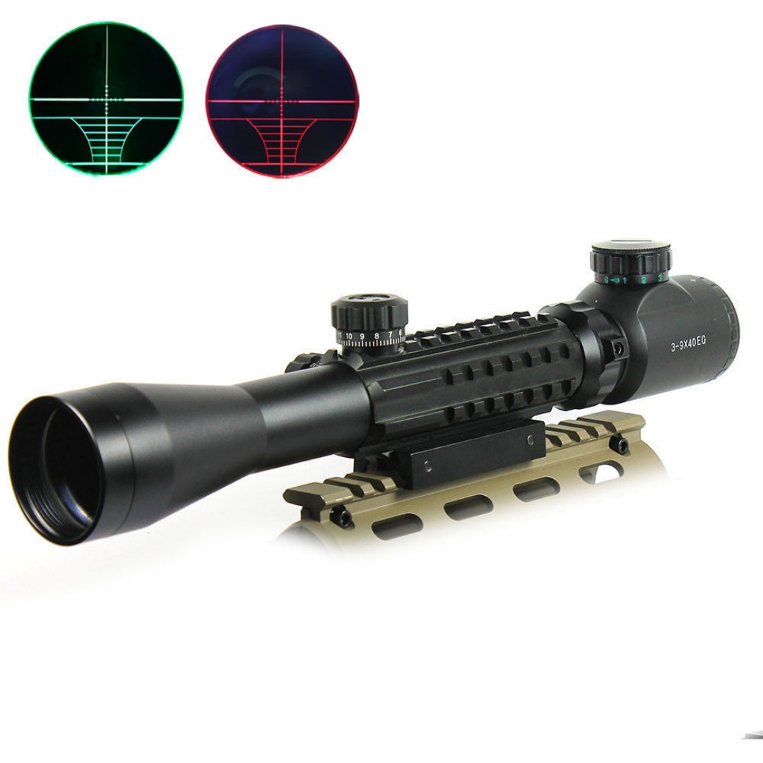Bushnell Airsoft Rifle Sniper Green Red Target Laser Dot Reticle Monocular  Scope Telescope, Sports, Airsoft on Carousell