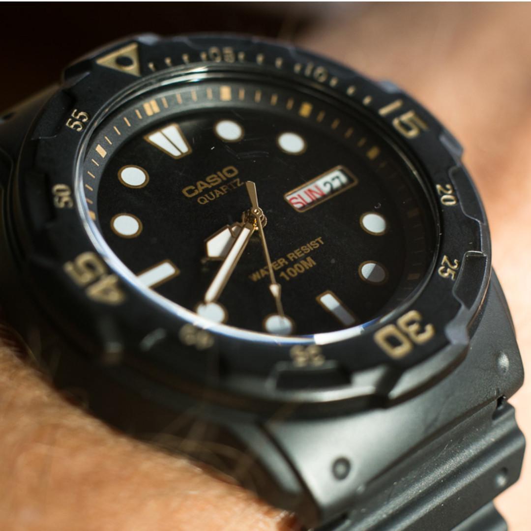 casio diver 100m