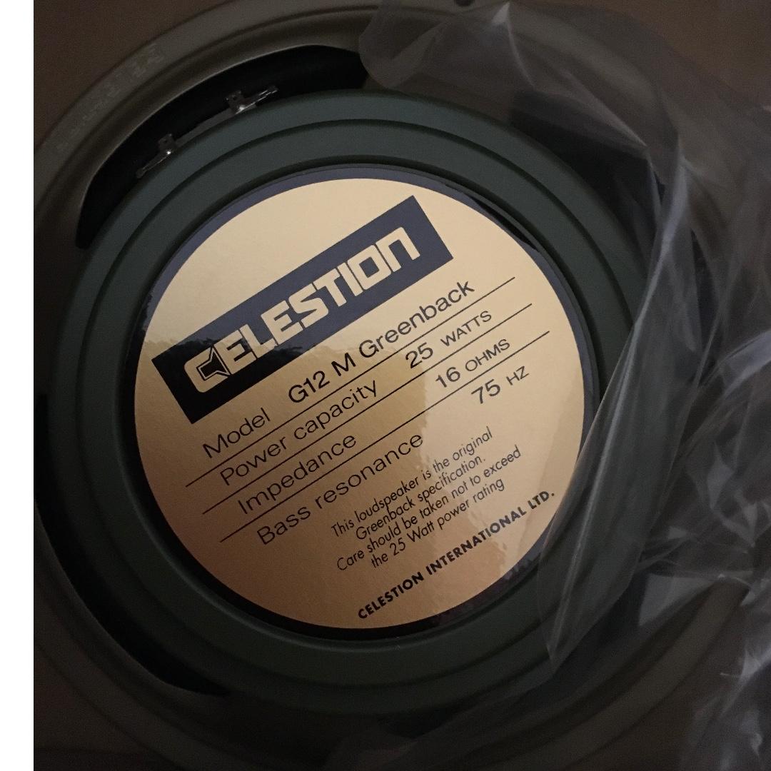 used celestion greenback