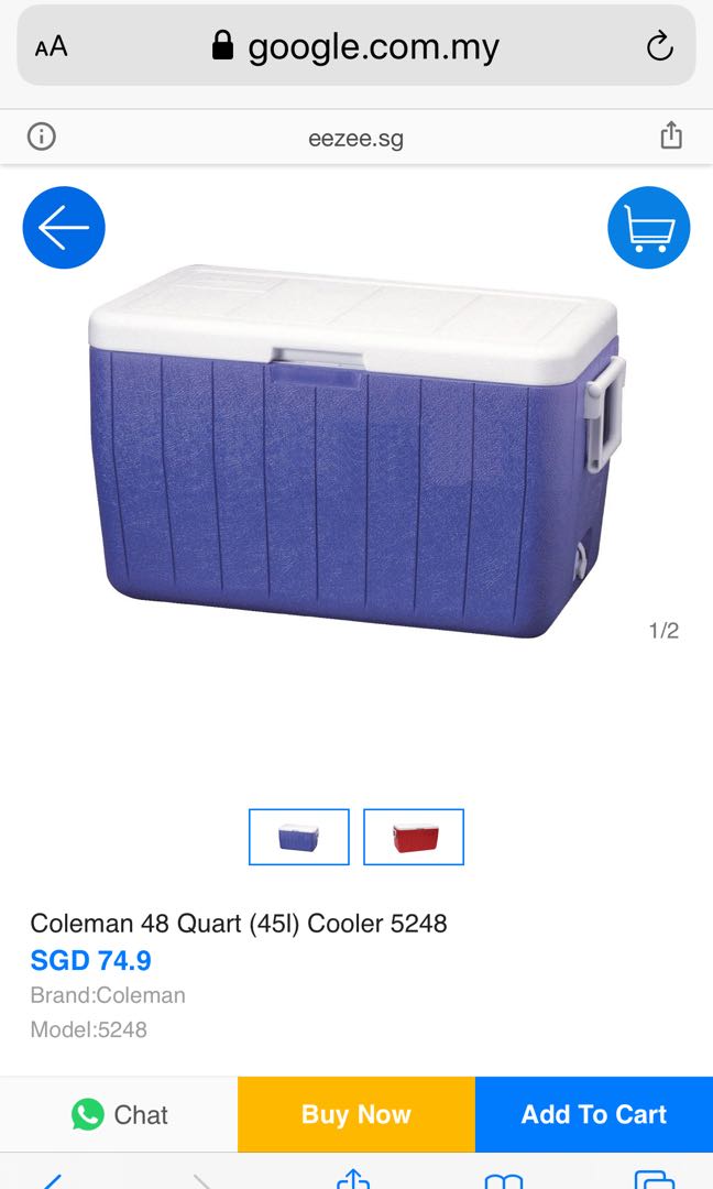 Coleman store model 5248