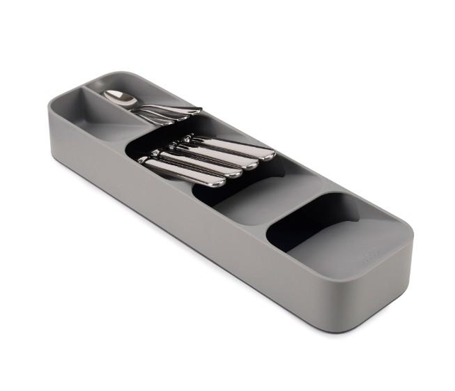 Cutlery organizer (Category: Storage Boxes & Baskets) located in Mandaluyong City. Submitted by shopmla (Listing ID 255918863, Image 3). Description: Compact cutlery organizer Php 250. It's a space-efficient organizer that keeps kitchen drawers orderly and favorite tools easily accessible. Nonslip feet keeps everything securely in place. ✅ The base has non-slip feet to keep it in place in your drawer. ✅ Perfect for organizing and saving space in 