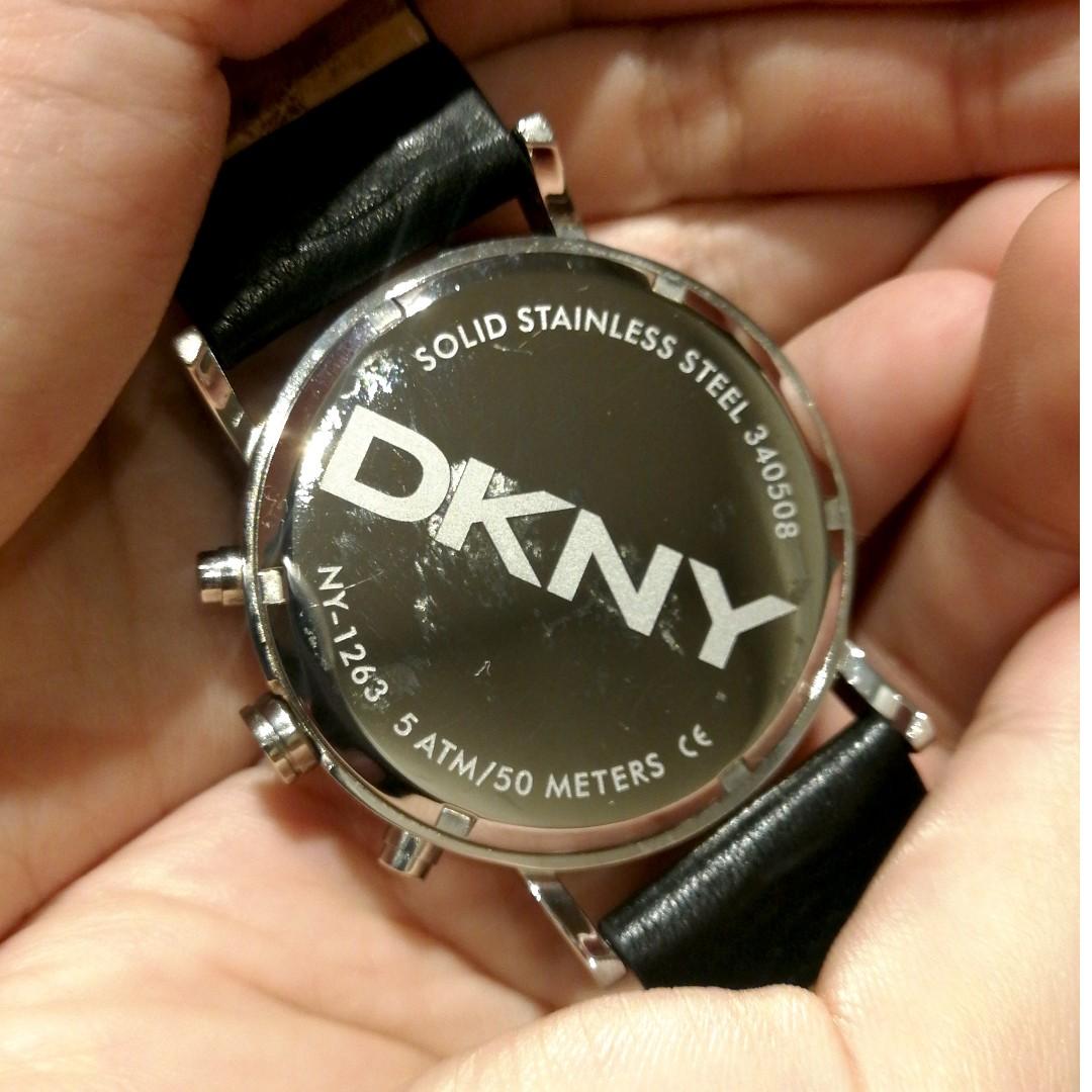 DKNY NY 1263 Watch - USED, Luxury, Watches on Carousell