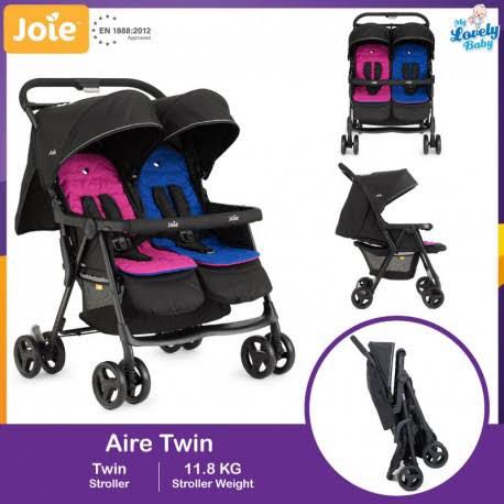 twin stroller joie