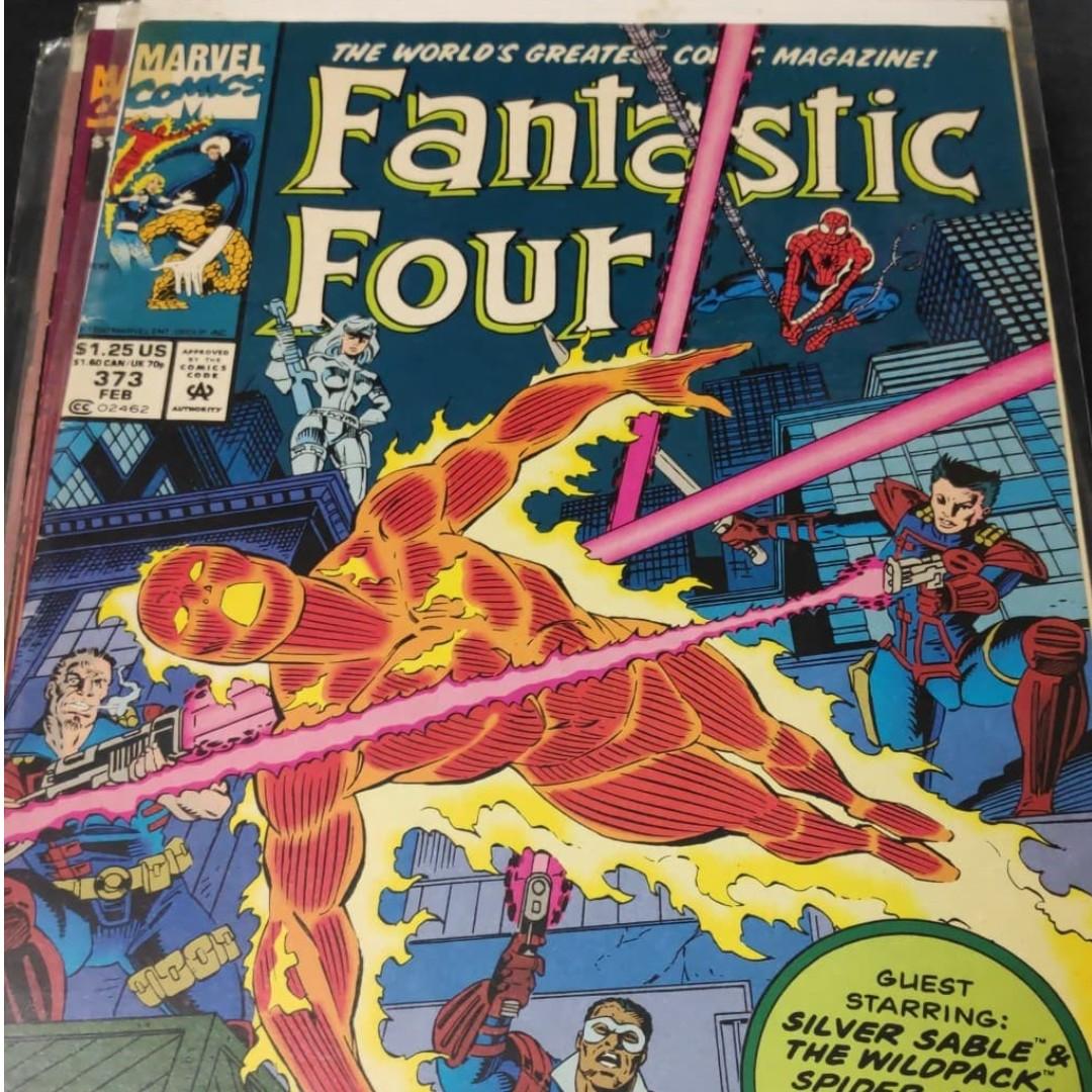 Fantastic Four (1961 1st Series) #373 (Category: Comics & Manga) located in Manila. Submitted by awesomevids2k (Listing ID 255966813, Image 1). Description: pm me.