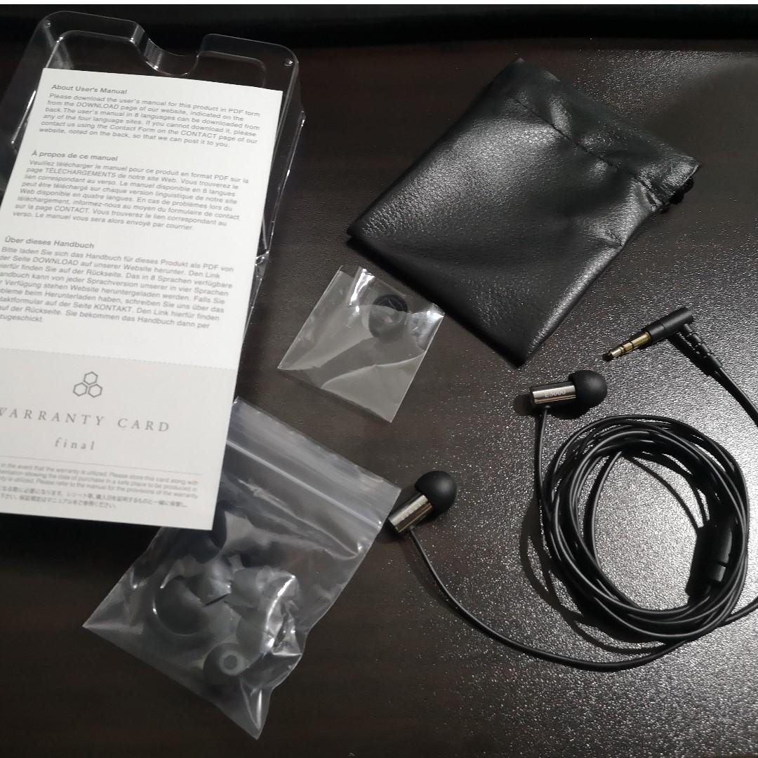 Final Audio E3000 Hires Hifi Japan Bnew Inear Earphones Earbuds
