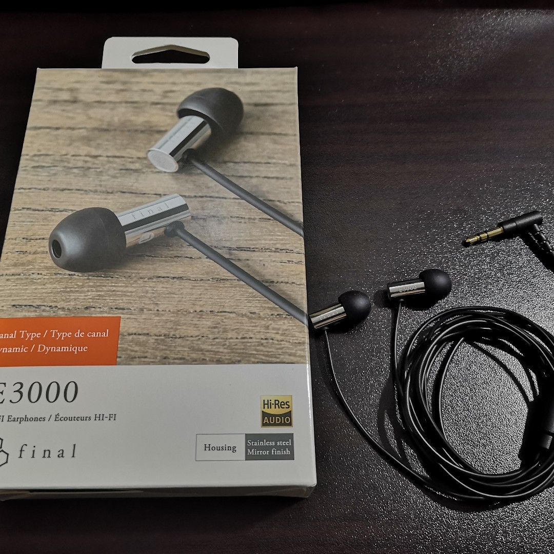 Final Audio E3000 Hires Hifi Japan Bnew Inear Earphones Earbuds