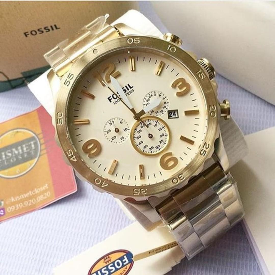 fossil nate gold