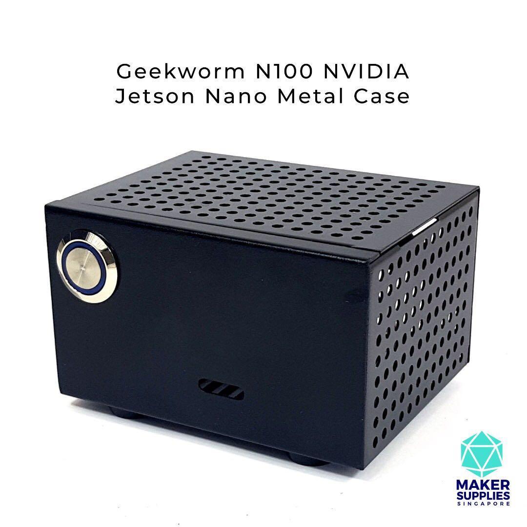 Geekworm N100 Nvidia Jetson Nano Metal Case Jetson Nano Developer Kit Casing Shell Electronics Computer Parts Accessories On Carousell